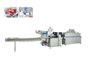 High Speed Heat Shrink Packaging Equipment , Automatic Shrink Wrapper Reciprocating