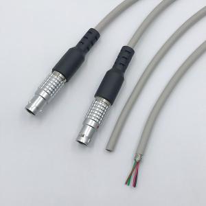 China Push Pull Circular Electrical Connectors In Different Cable Clamp on sale