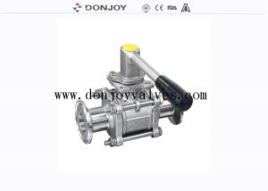 Pharmaceutical DN25 Non Retention Sanitary Ball Valve
