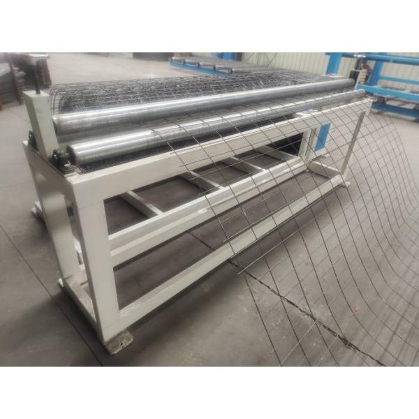 Rated Capacity 160kva Roll Mesh Welding Machine Coil Wire Plc Welded