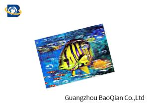 Customized 3D Lenticular Card High Definition 3D Lenticular Printing Service