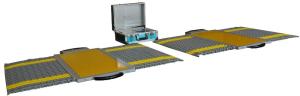 100t Truck Weight Scale , Truck Scale Systems Auto Resetting Force Transmitting Mechanism