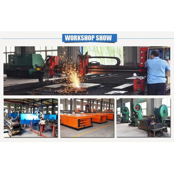 500kgs 10M Hydraulic Heavy Duty Scissor Lift Vertical Material Scissor Lift Platform With CE