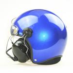 Red PPG helmet/Paramotor helmet with full headset EN966