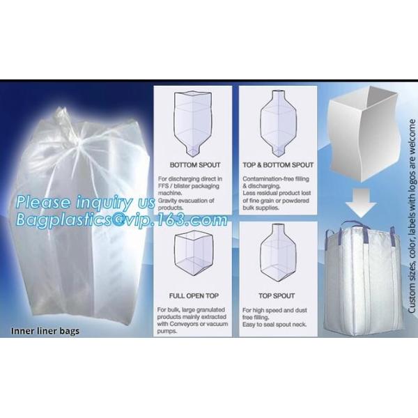 Big Manufacturer Supplier pp woven jumbo bag 500- 2000kgs plastic fibc,Food Grade polypropylene woven big bags AIB certi