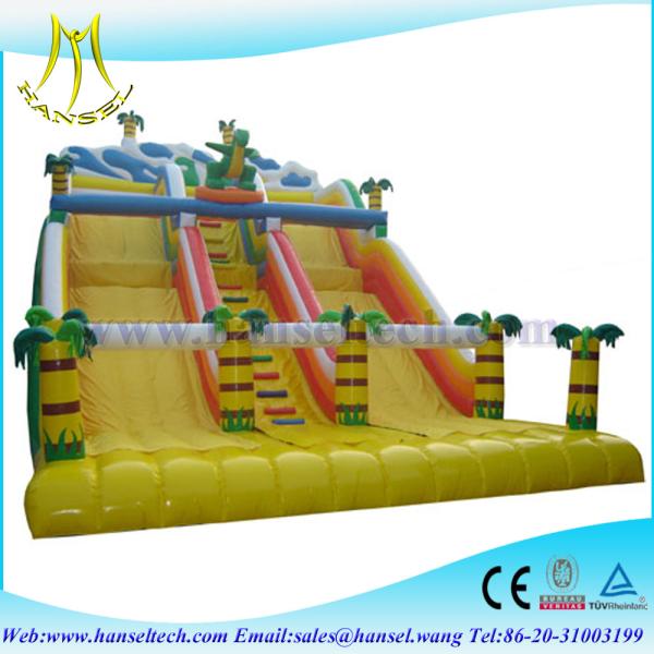 Quality Hansel 2015 new design super fun climbing inflatable slides for kids for sale