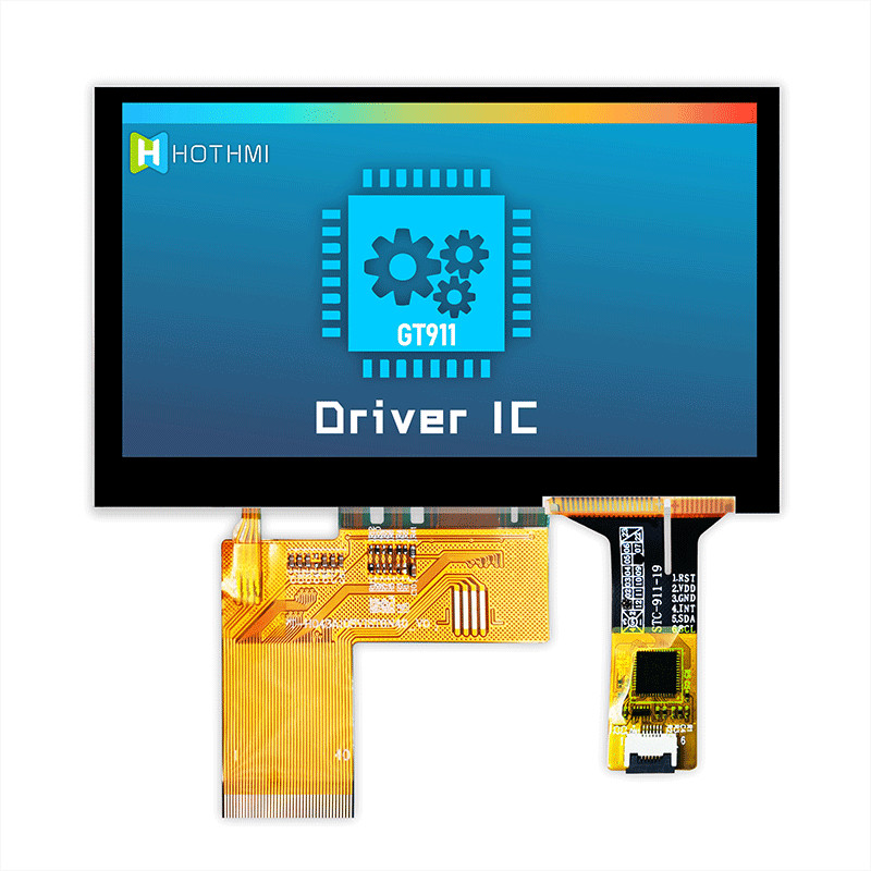 800x480 4.3 Inch TFT LCD Display Module Capacitive Touch Screen Module Pcap Monitor