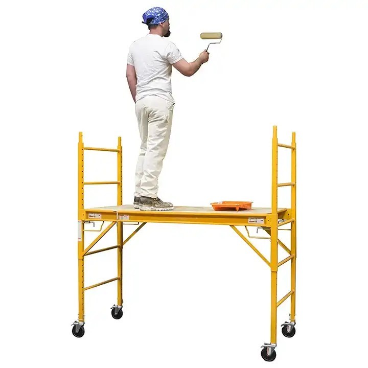 Adjustable Height Multi Function Scaffolding for Different Construction Scenarios
