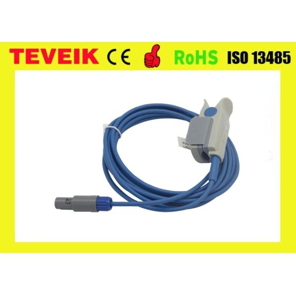 Factory Low Price Goldway Digital Pulse Spo2 Sensor Redel 5 Pin Double Location With Adult Finger Clip