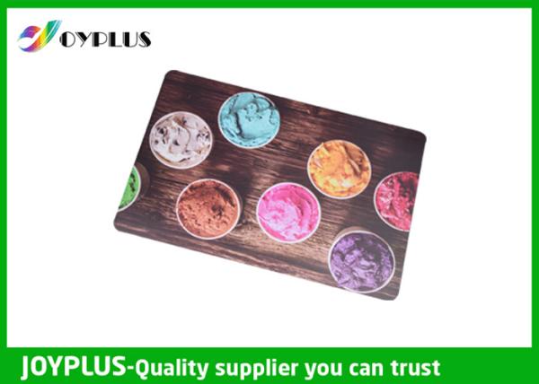 Quality Multi Functional Dining Table Placemats Dark Brown Placemats Non Slip for sale