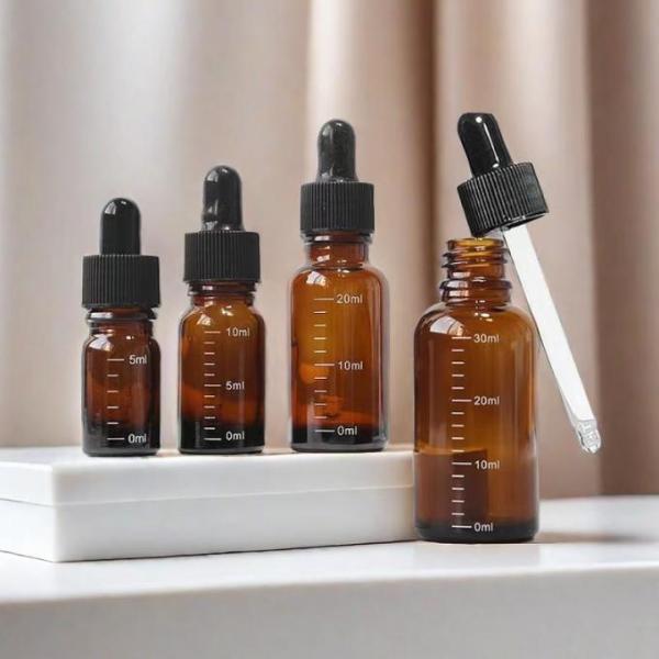 Recyclable Glass Bottle with Glass Dropper for Safe and Convenient Cleaning 1