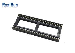 Buy cheap 15.24 Row PBT 52P Ic Socket UL94V-0 Female Header Connector product