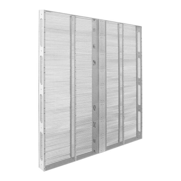 Double-sided P3.91 Transparent LED Screen Max Power Consumption 440W/m2 ODM