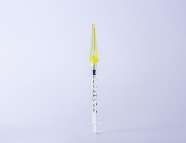 Quality Sterile Plastic Visual Scale 1ml Syringe With Luer Lock Medical Disposable Syringe for sale