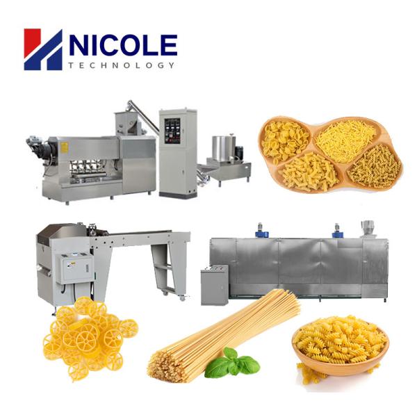 Quality Sus Macaroni Pasta Making Machine 250kg/H Low Noise for sale
