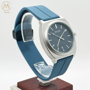 Multifunction Round Silicon Strap Watch Waterproof Luminous Wrist Watch Timepiece