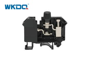 Buy cheap JUK 10-DREHSI Screw Terminal Block 10mm Din Rail 20-6 AWG Conductor Size Long Durable Time And High Quality product