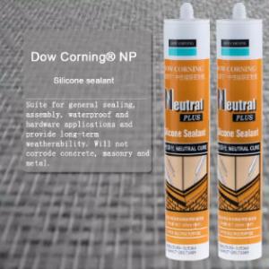 China Neutral Plus Silicone Sealant , Multi Purpose Dowsil Weatherproofing Sealant on sale