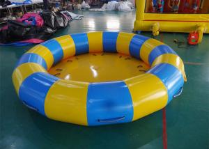 China 8 Person Towable Tube , Disco Boat Inflatable Water Rocker Saturn for Seashore on sale
