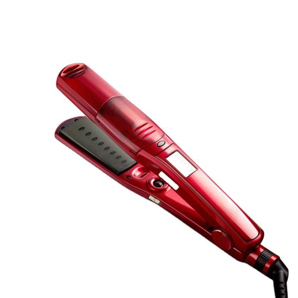 Quality 5 Speed Iron Flat Ceramic Steam Hair Straightener Automatic Frizz Proof for sale