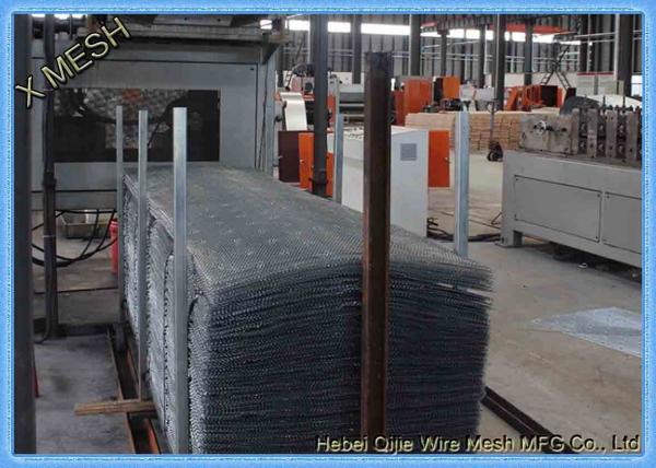 Quality 2.5 Flat Expanded Galvanized Diamond Mesh Lath 96" Length Eco Friendly for sale