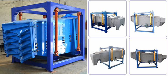 High Speed Low Noise Gyratory Screening Machine For Screening