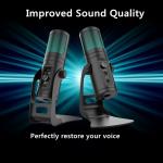 98dB SNR Laptop USB Desktop Microphone With Mute Button