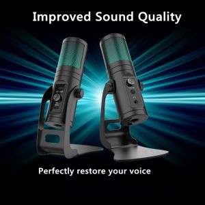 ROHS 5V USB Microphone With 4 Immersive Reverb Modes