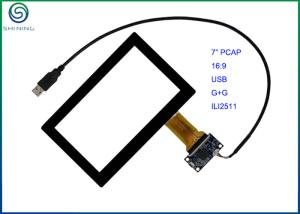 Buy cheap COB Type 7&quot; Projected Capacitive Touch Screen For Industrial Monitor With USB Interface ILITEK 2511 Controller product