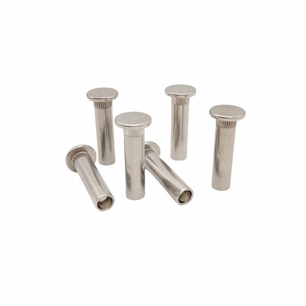 Factory Wholesale Custom Flat-Headed Semi-Hollow Rivet Non-Riveted Steel Serrated Rivet Non-Standard Screw.