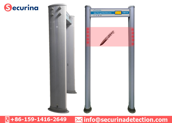 IP55 Walk Through Security Detector Body Scanners Dust / Water Resistant