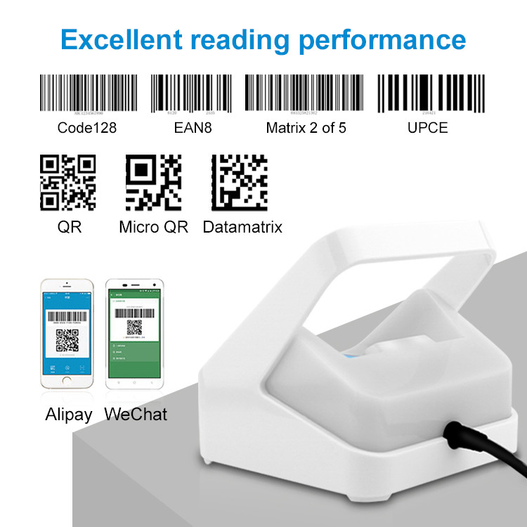 2D 1D QR Code Mobile Payment Scanner CMOS QR Code Screen Reader