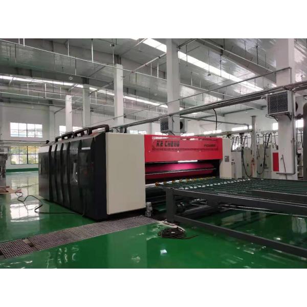 Multi Color Flexo Printing Machine For Corrugated Carton Roller Transfer