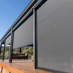 China Remote Control Window Zip Track Blinds Motorized Roller Blinds on sale