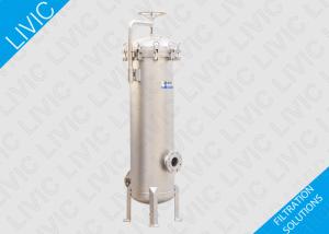 China Economical Cartridge Water Filter 0.6 / 1.0 MPa , High Performance Inline Water Filter on sale