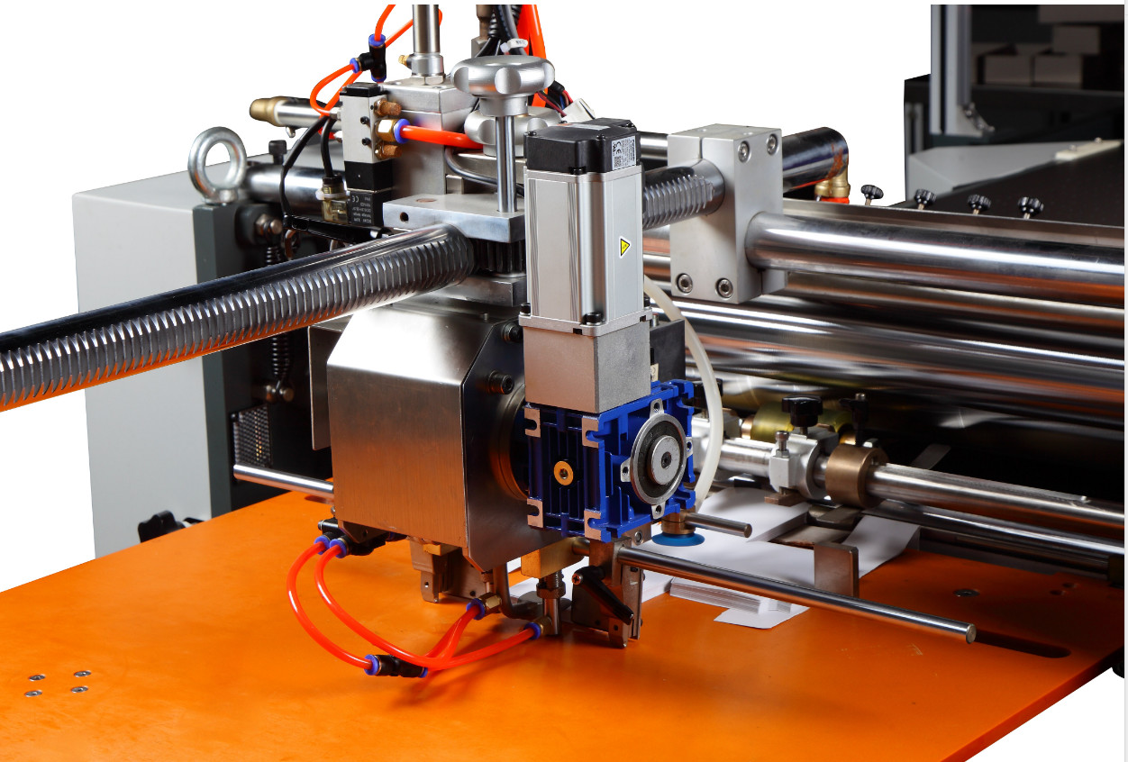 Visual Positioning Multifunction Automatic Case Maker Four Side Cover Machine