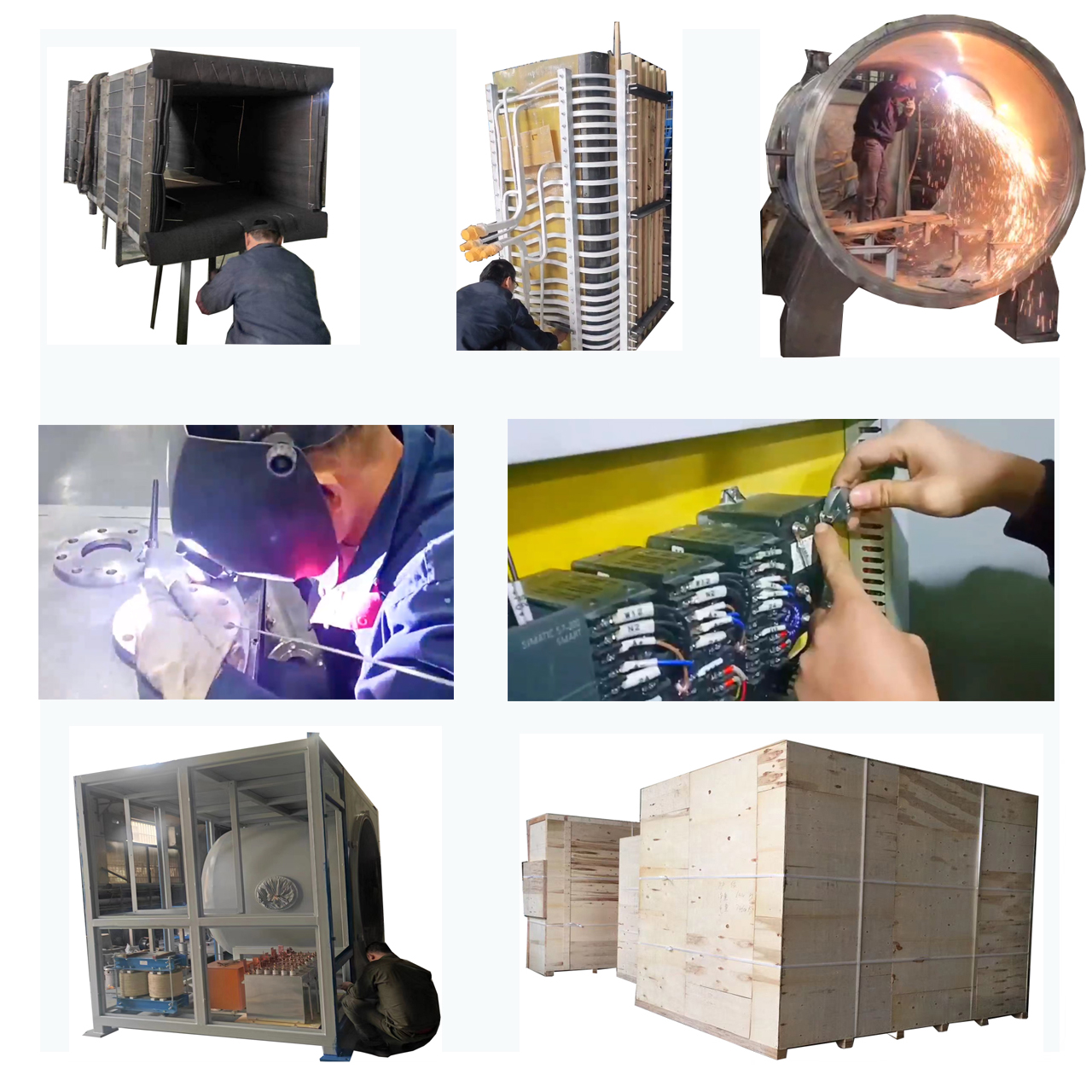 Horizontal SiO2 Sintering Furnace for Metallurgical Powder Ceramics Silicon Carbide Boron