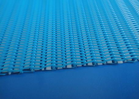 Quality Small Loop Blue Color Spiral Press Belt Filter Cloth With Polyester Material for sale