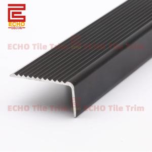 Best Stair Nosing Trim Floor Porcelain Tile Step Edge Trim Black