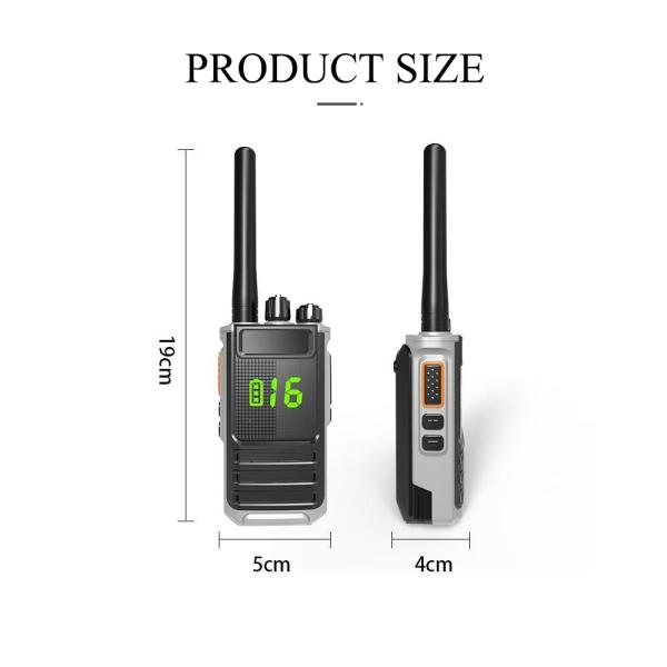 1-10km Talk Range UV-16 Portable Radio Transceiver 5W RF Power Ideal for Construction