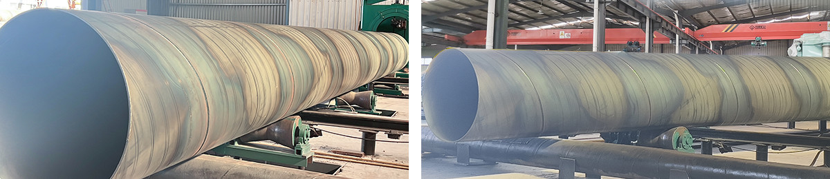 Automated Spiral Weld Pipe Mill Automatic Error Detection Easy Maintenance