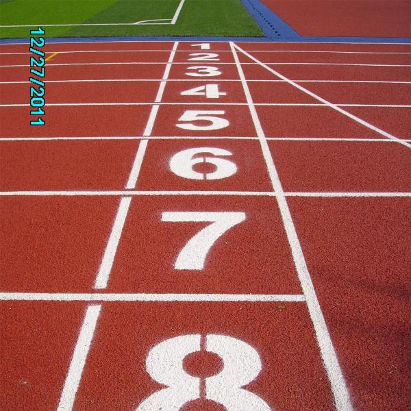 Harmless Synthetic Rubber Flooring 13mm Indoor Athletic Track