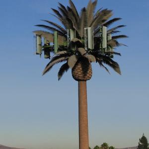 China Triangular Q345B disguised Cell Tower for urban areas on sale