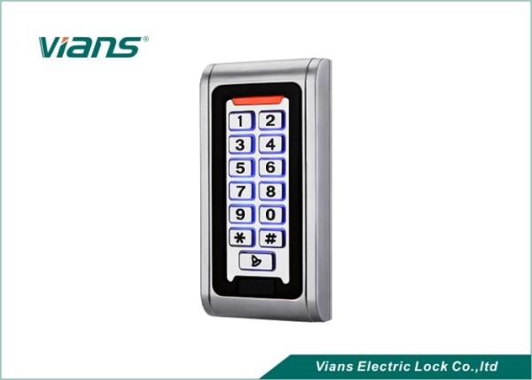 Quality 2000Cards Metal Single Door Access Controller With Waterproof EM / MF Card for sale