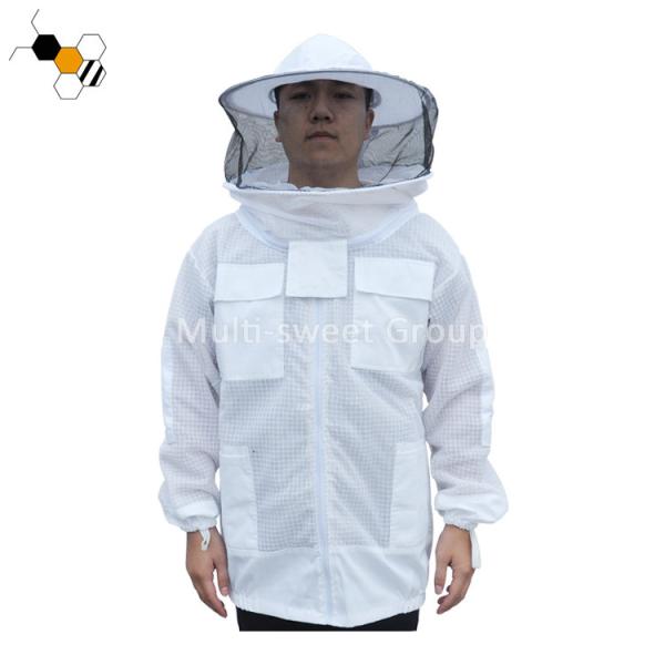 Quality Cotton Polyester Bee Veil And Jacket Beekeeping Protective Clothing for sale
