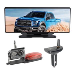 Buy cheap Less Than 200ms Mirror Dash Cam Backup Camera 12&quot; Touch Screen product