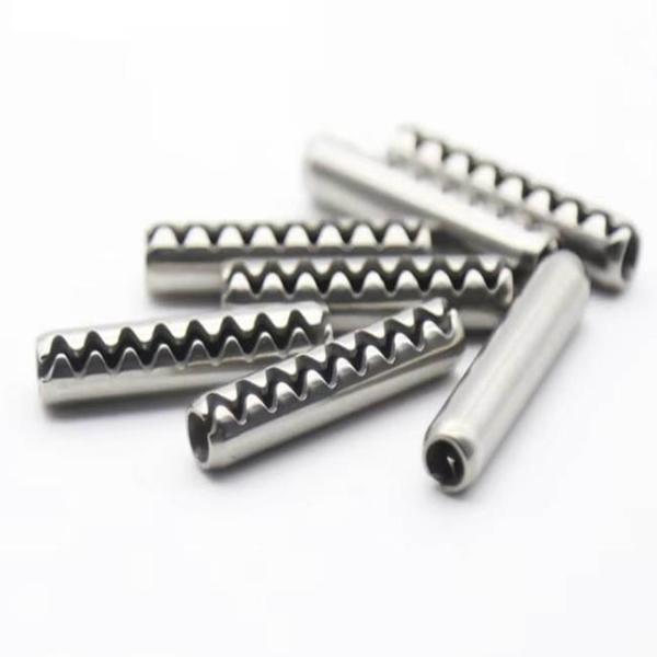 Stainless Steel SS 304 316 Light Type / Heavy Type Tooth Slotted Spring Grooved Pins