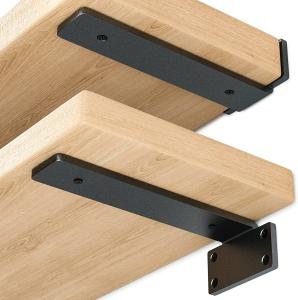 China Heavy Duty 1/5 Inch Thick L Bracket For Shelves Shelf Bracket Hardware on sale