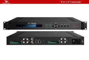 Buy cheap 8in 1 IP mpeg2 to H.264 Transcoder product