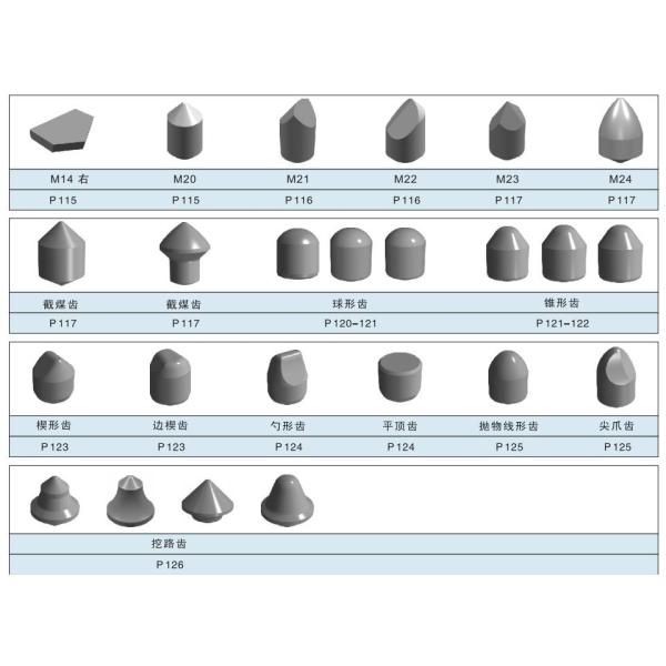Anti Deformation Tungsten Carbide Buttons For Mining Tool Customized Shape